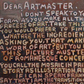 LETTER TO ARTMASTER NO.8 ROME